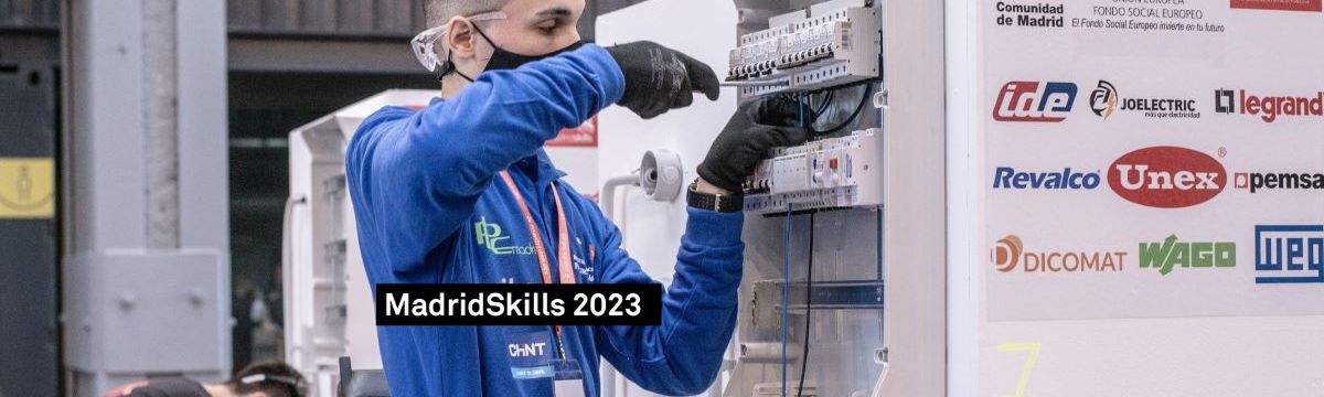 Evento_Madrid_Skills_estudiante_compitiendo