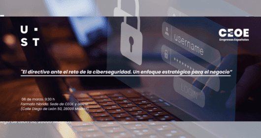Flyer evento UST y CEOE