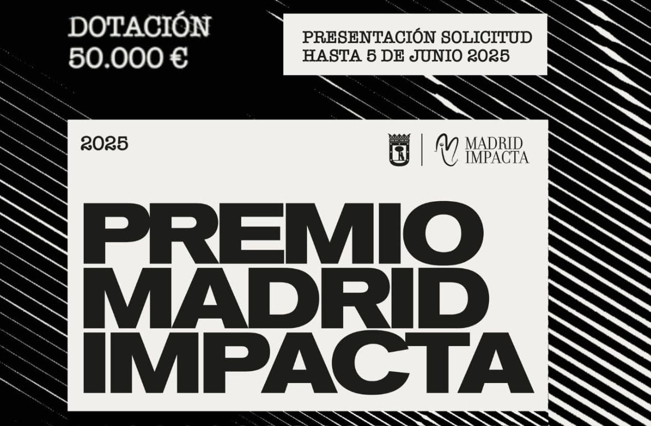 Imagen oficial del Premio Madrid Impacta