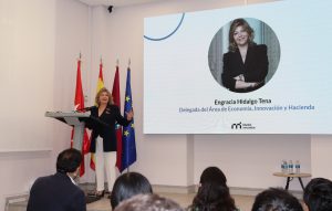 Engracia Hidalgo, delegada Economía, Innovación y Hacienda, en Bienvenida V Ed.Puentes de Talento-