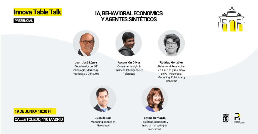 Innova Table Talk | IA, Behavioral Economics y agentes sintéticos